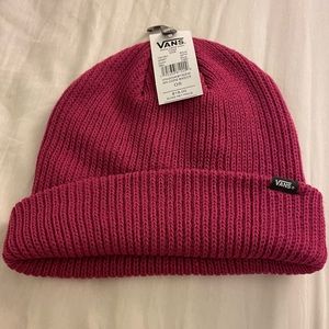 NEW Vans Beanie Hat Pink Fuchsia
